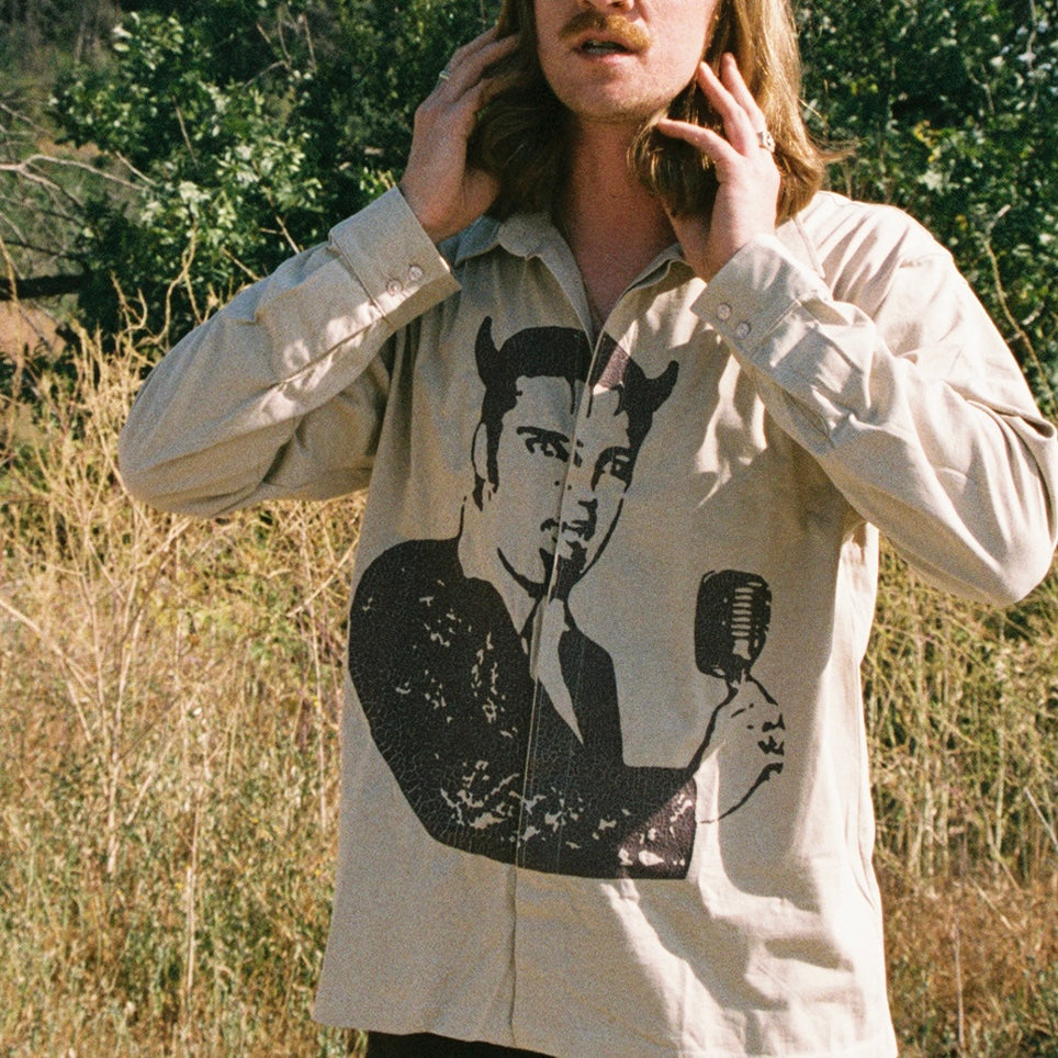 Devil shirt hot sale button up